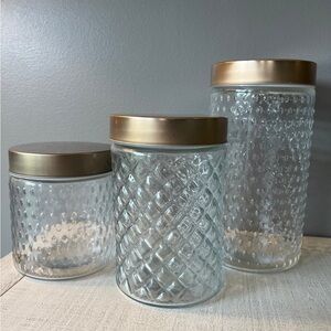 Glass Canister Set